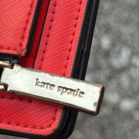 Kate Spade New York Stacy Bi Fold Wallet Cherry - Picture 11 of 15